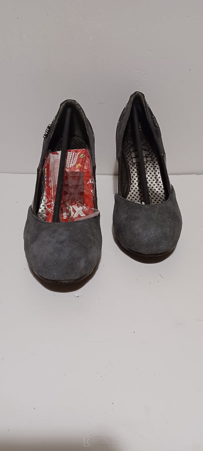 Xti - Sarraje- Strapless Heels - Grey - Brand New image 8