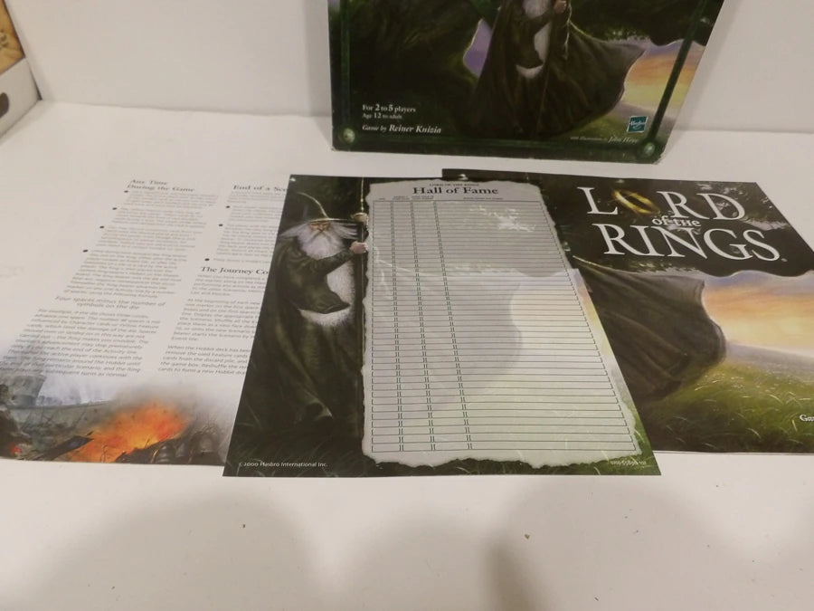 J.R.R Tolkien - Lord of The Rings - Parker - Hasbro - Board Game - Great Condition image 13