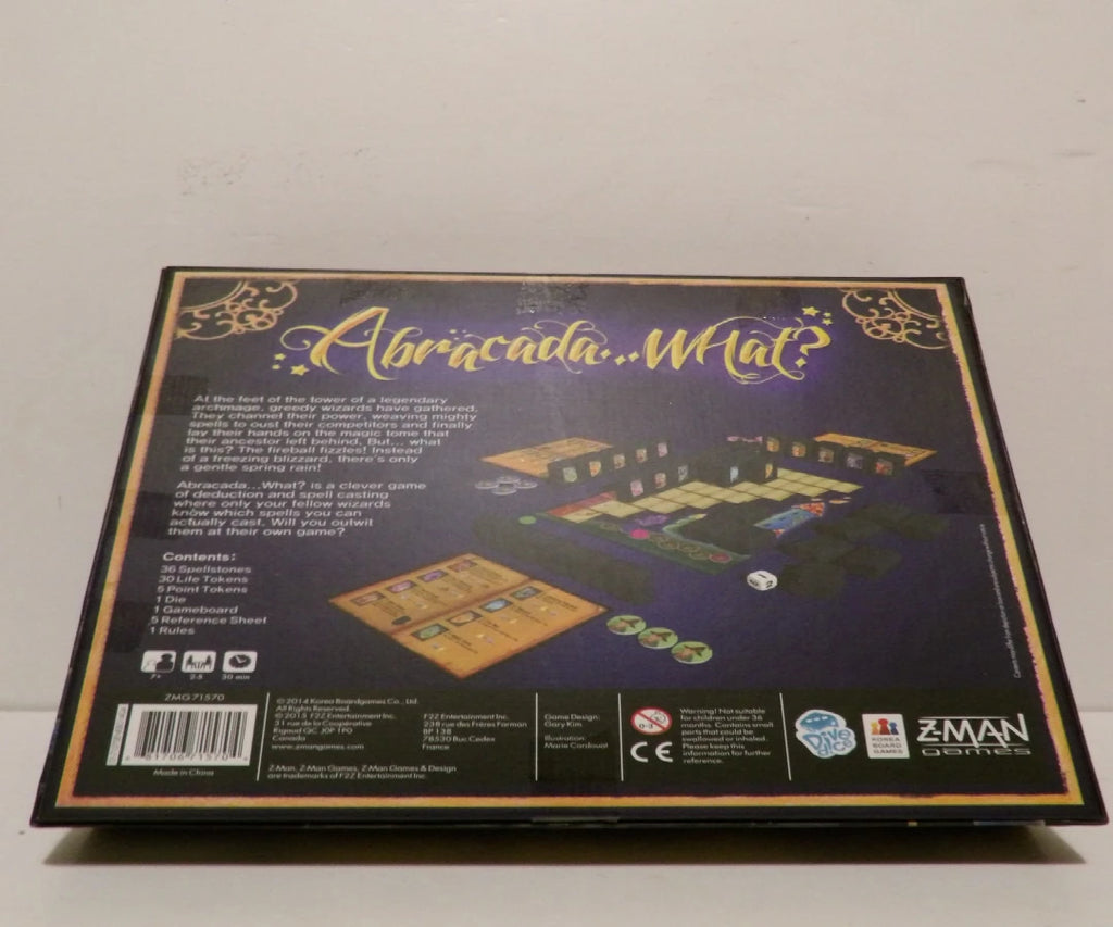 Abracada...What? -  Wizardry Battle Is Underway - 2–5 Players - 2019 - Z-Man - Contents Like New image 7