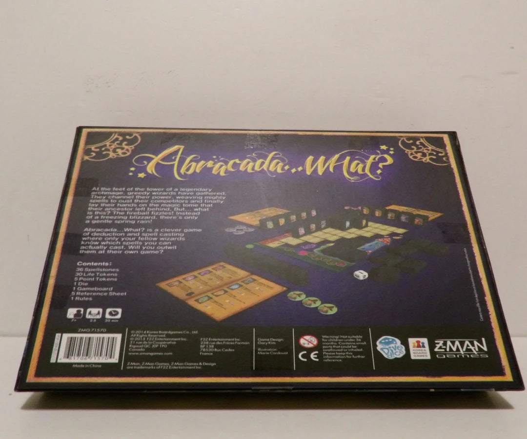 Abracada...What? -  Wizardry Battle Is Underway - 2–5 Players - 2019 - Z-Man - Contents Like New image 7