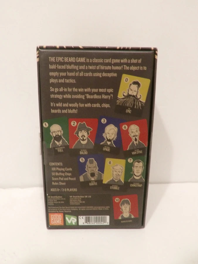 The Epic Beard Game - The Good Game Company - Card Game - Great Condition image 1