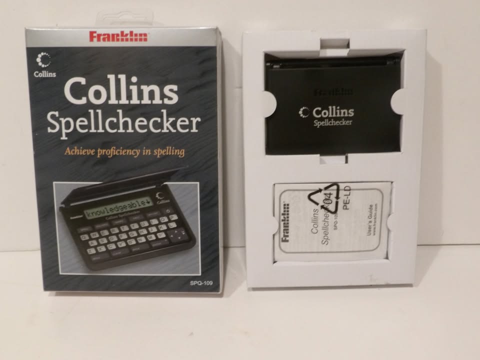 Franklin Collins SPQ-109 Pocket Spellchecker - Box Open - Brand New In Box image 5