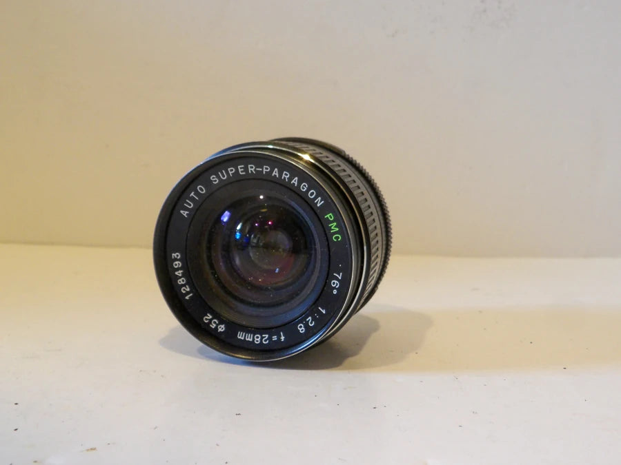 Auto Super-Paragon PMC 28mm f/2.8 M42 Mount Wide Angle Prime Camera Lens - Pentax K Mount - Great Condition image 7
