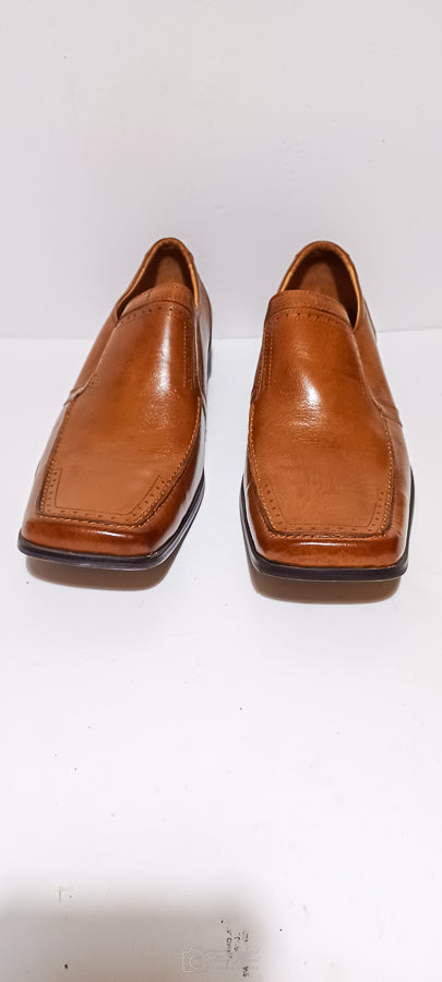 Front - Keysoe - Mens Shoe - Tan - Brand New image 1