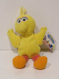 Vintage 1997 Tyco Sesame Street Beans Big Bird Soft Toy Plush Beanie Teddy NWT image 0