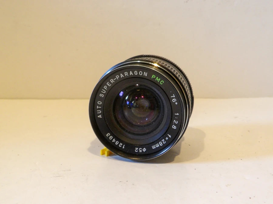Auto Super-Paragon PMC 28mm f/2.8 M42 Mount Wide Angle Prime Camera Lens - Pentax K Mount - Great Condition image 8