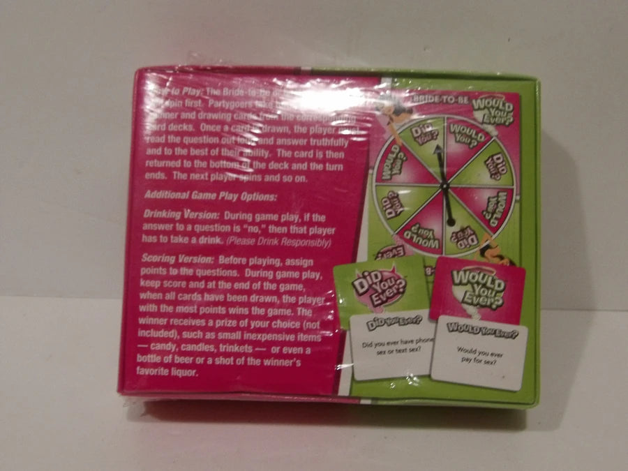 Ball & Chain - Did You Ever v's Would You Dare - Bridal Card Game - Brand New Sealed image 1