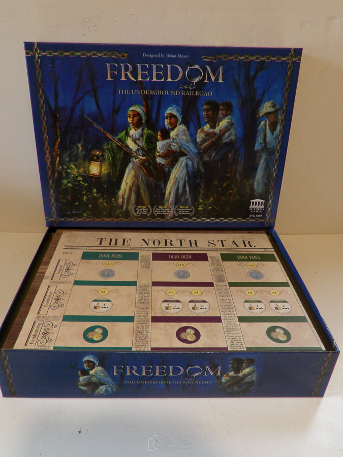 Freedom - The Underground Railroad - 2014 - Brian Mayer - Academy Games - As New Condition image 2