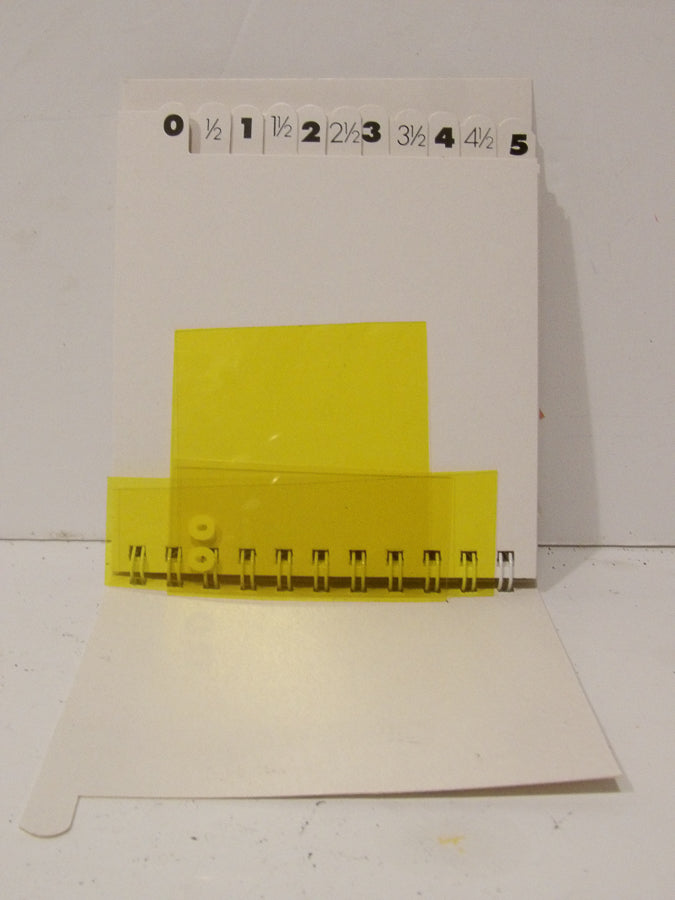 Ilford Multigrade 8.9 x 8.9cm / 3½x3½in 12 Piece Filter Set image 12