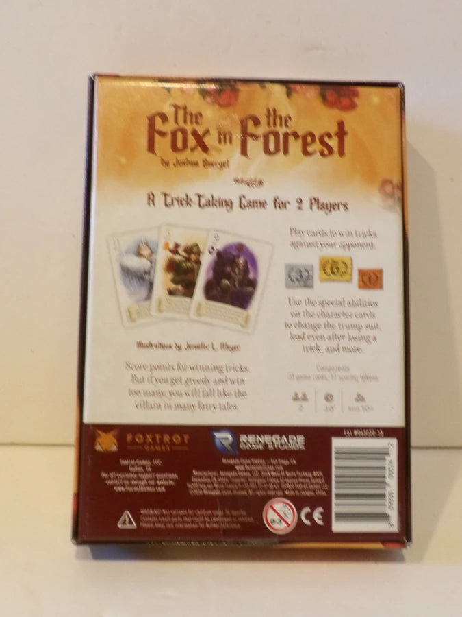 Renegade Game Studios - Fox in the Forest - Card Game - Ages 10+ - 2 Players - 30 Minutes Playing Time - Great Condition image 1