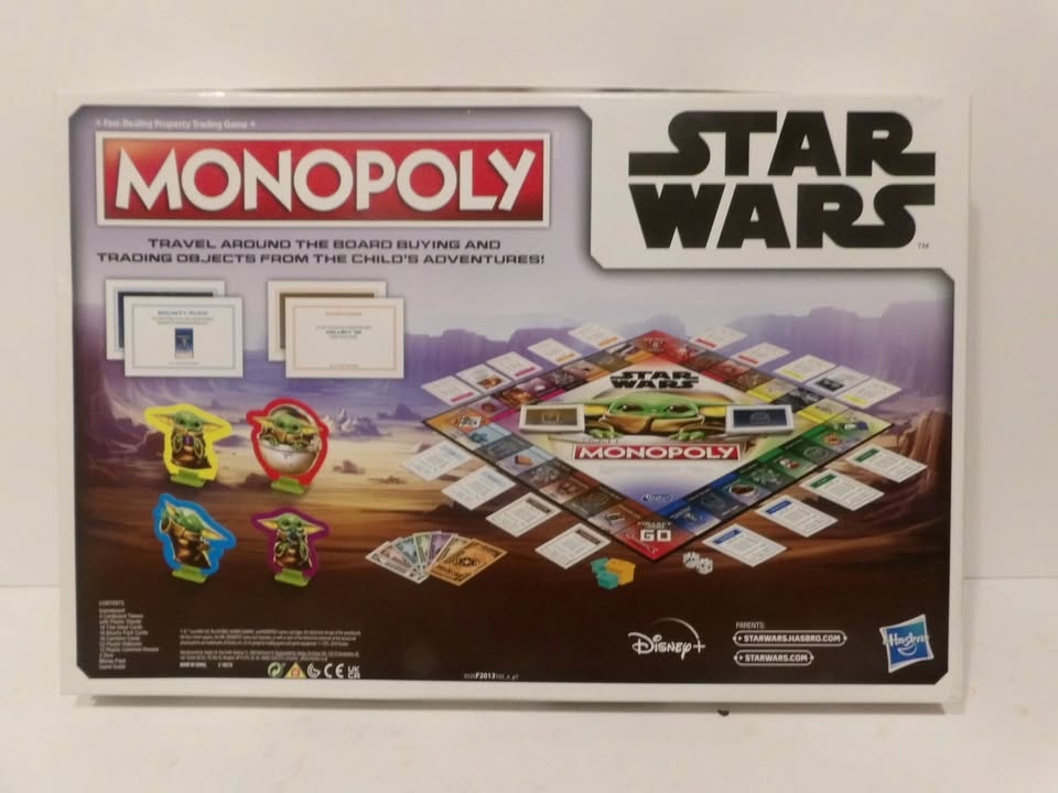 Star Wars Mandalorian Monopoly Board Game - Hasbro - Christmas Family Fun image 2