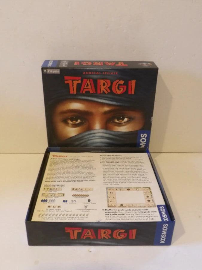 Thames & Kosmos - 691479 - Targi: Two Nomadic Tribes Compete for Trade Routes - Competitive Strategy Game - 2-Players - Ages 12+ image 2