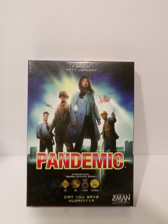 Pandemic 2013 Board Game 2nd Edition With Characters - Great As New Condition image 0