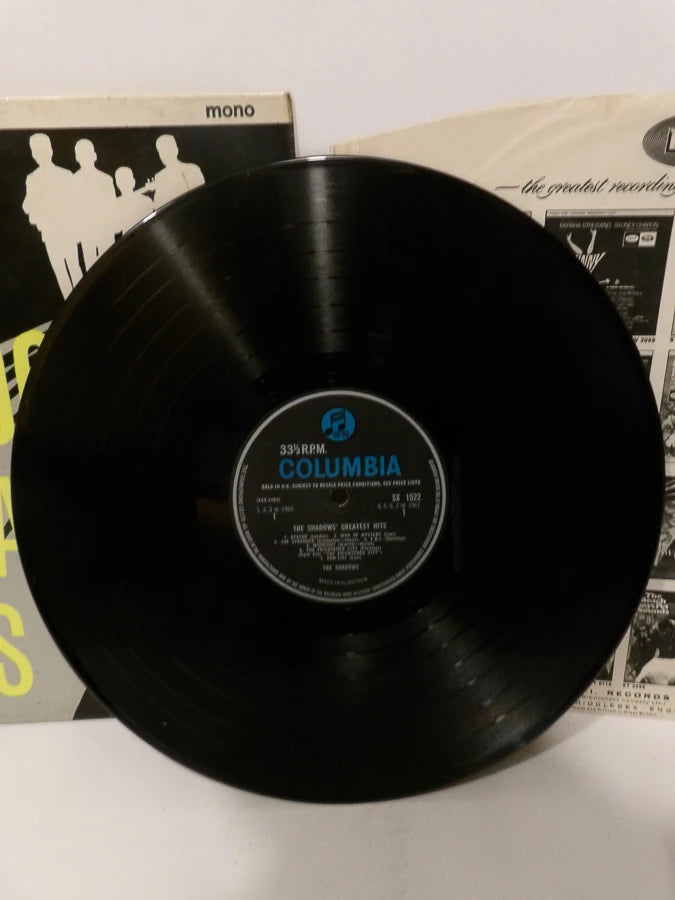 The Shadows' Greatest Hits Compilation - The Shadows - Vinyl - LP - Album - Columbia - Great Condition image 5