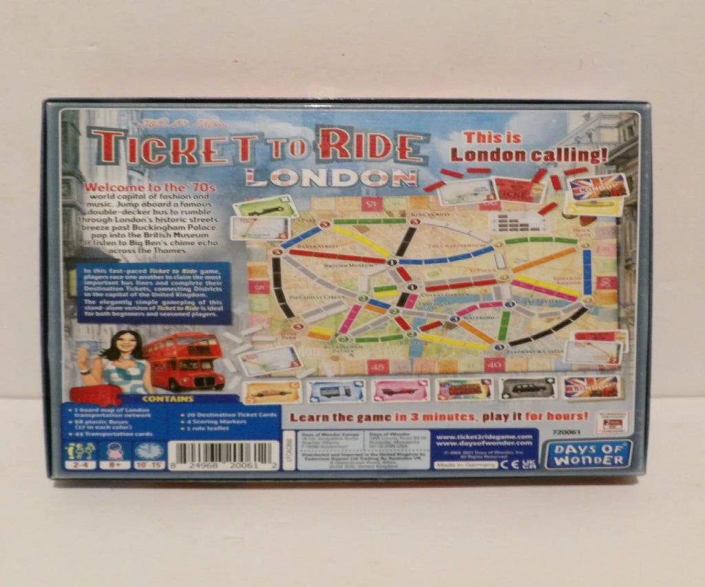 Ticket to Ride -  London - 2019 - Days of Wonder - Contents Like New image 6