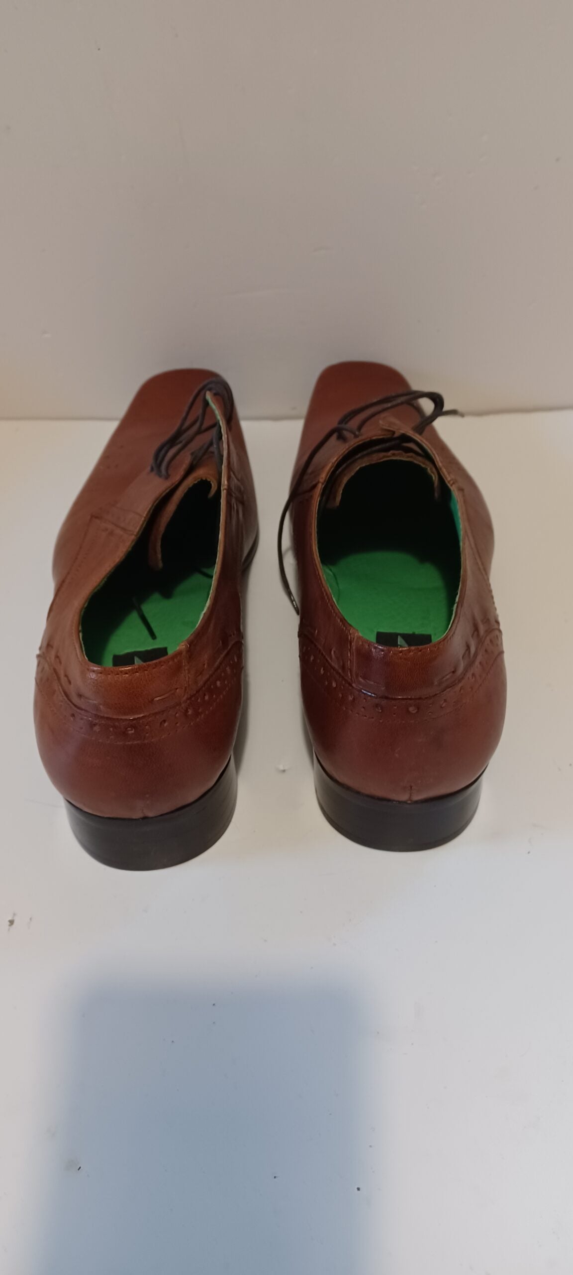 Front - Romford - Mens Shoes - Tan - Brand New image 3