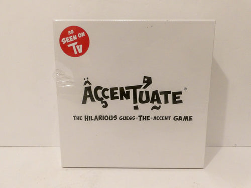 Accentuate The Hilarious Guess The Accent Party Game - Brand New Sealed image 0