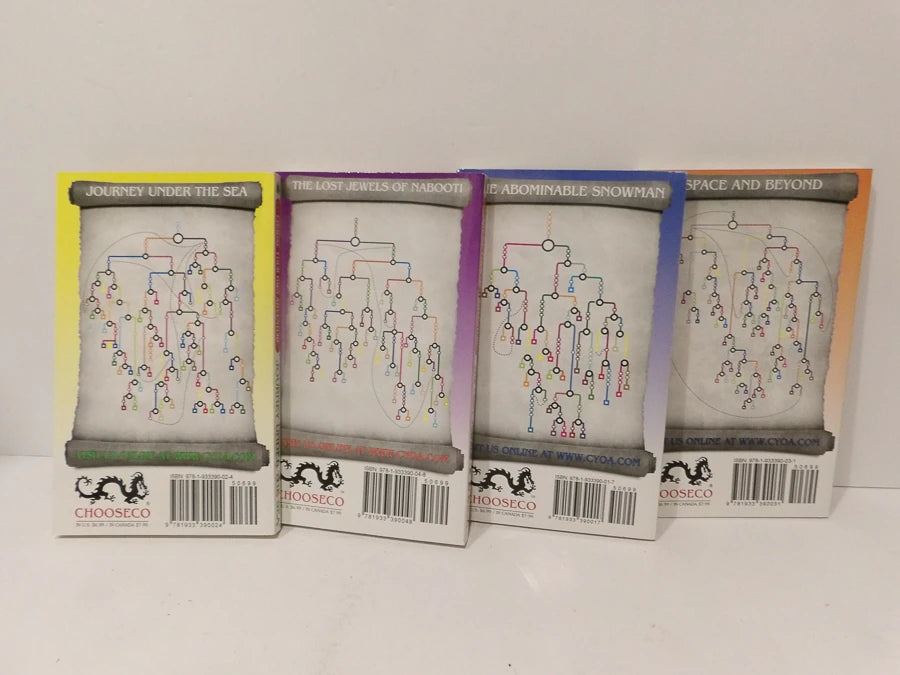 R. A. Montgomery - Choose Your Own Adventure 4-Book Boxed - Great Condition - Box Set image 3