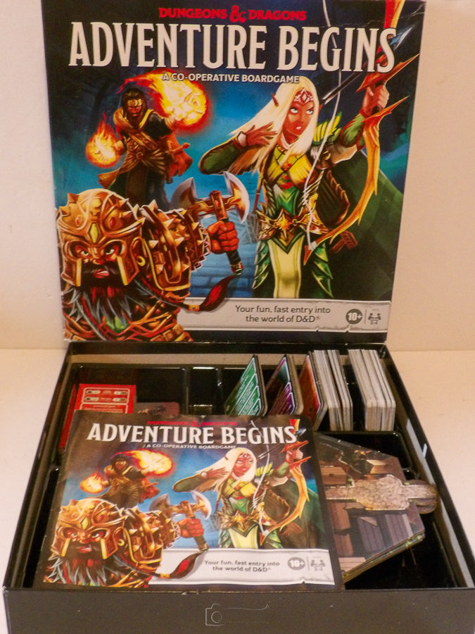 D&D - Dungeons & Dragons - The Adventure Begins - 2020 - Allie Jennings - Hasbro - As New Condition image 1