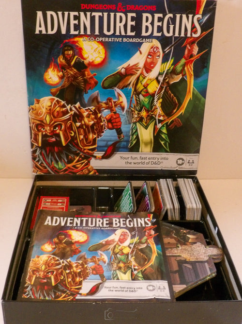 D&D - Dungeons & Dragons - The Adventure Begins - 2020 - Allie Jennings - Hasbro - As New Condition image 1