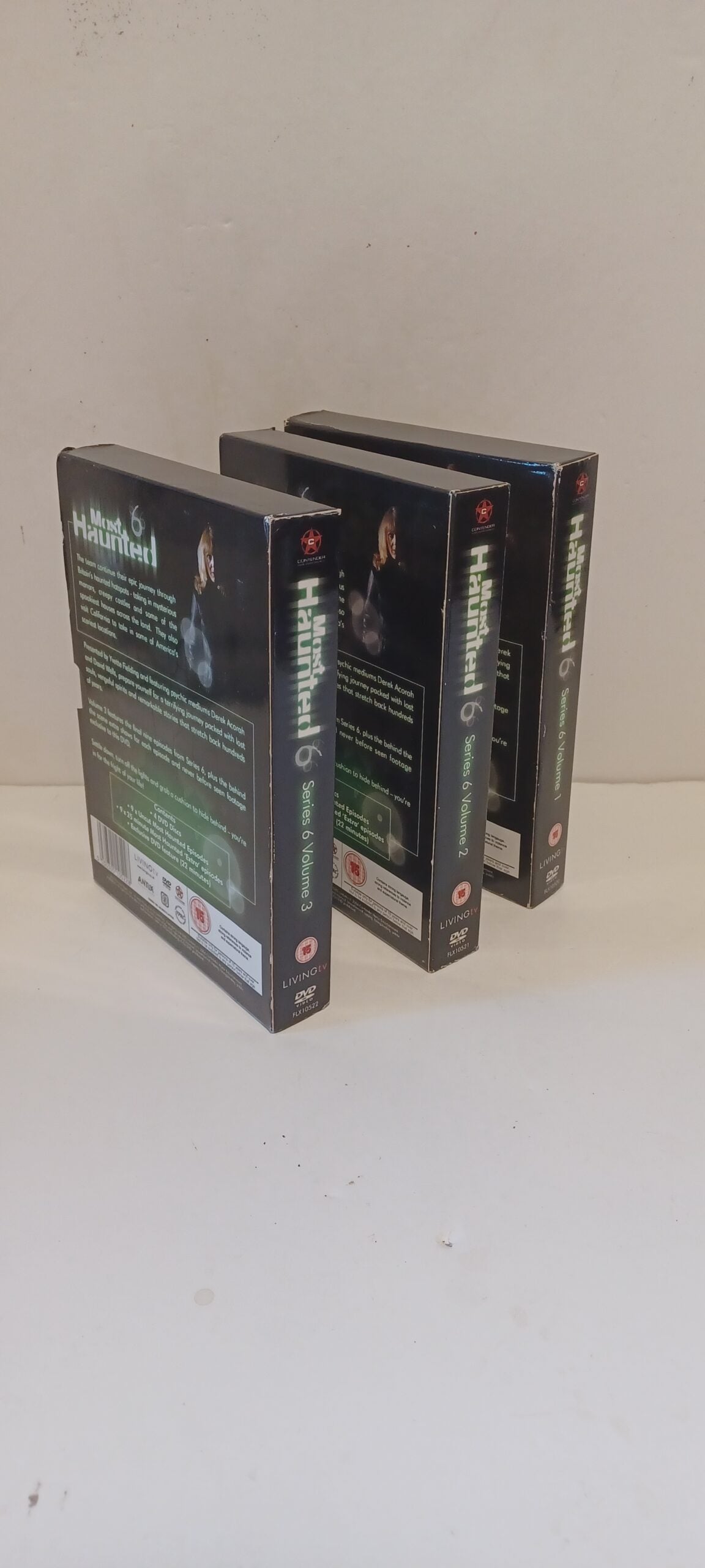 Most Haunted | Series 6 | Volumes 1,2 & 3 | Yvette Fielding | DVD Boxsets | Retail Condition image 1