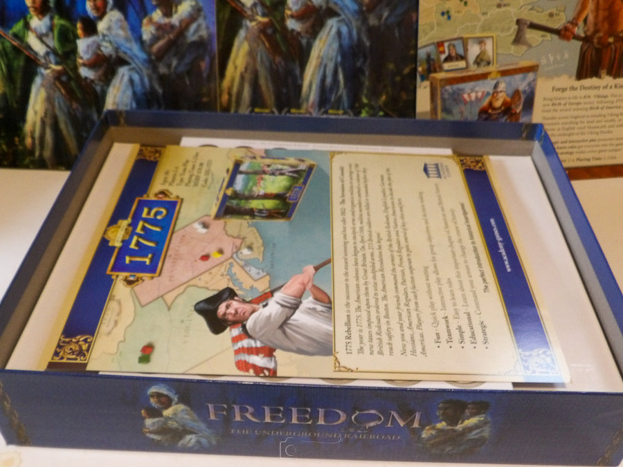 Freedom - The Underground Railroad - 2014 - Brian Mayer - Academy Games - As New Condition image 9