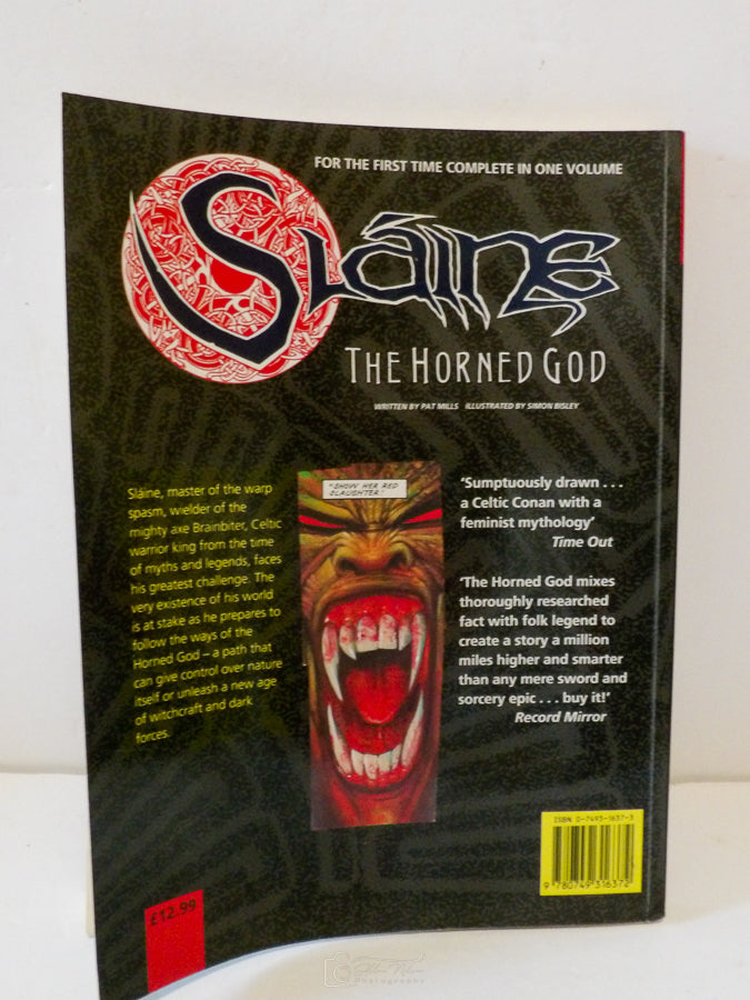Slaine - The Horned God -  2000AD - Mandarin - Paperback - 1993 - Pat Mills - Simon Bisley - Great Stored Condition image 5