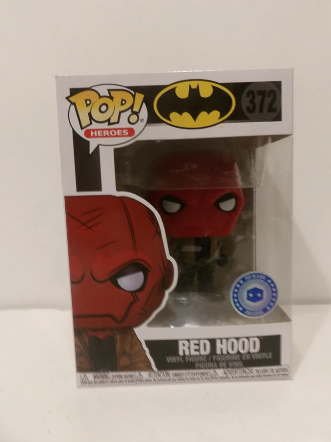Funko POP! - DC Batman - Jason Todd - Red Hood - Exclusive Figure - #372 - Brand New Sealed image 0