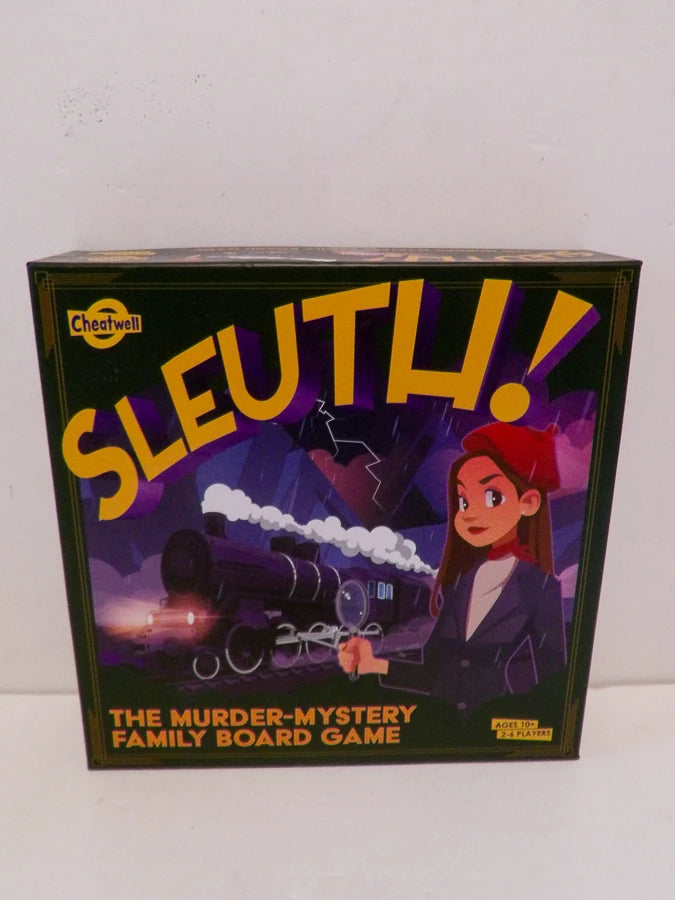 Cheatwell Games - SLEUTH - Orient Express The Murder - Mystery Family Board Game - 2–6 Players - 2007 - Contents Like New image 5