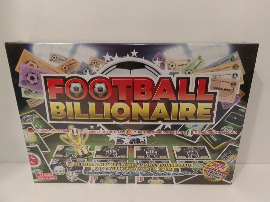 Football Billionaire - 2016 - 2–6 Players - 30–60 Min - Age: 6+ - Brand New Sealed image 0