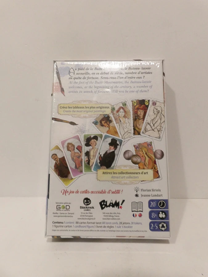 Lucky Duck  -  Montmartre - Card Based Game - Narrow Alleyways of Paris - Brand New Sealed image 1