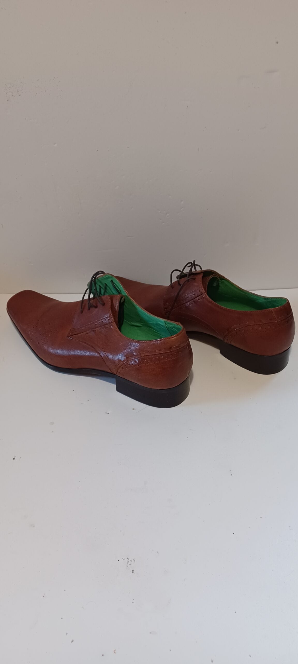 Front - Romford - Mens Shoes - Tan - Brand New image 2