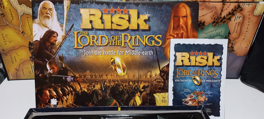 Risk | The Lord of the Rings | Trilogy Edition | 2003 | Will You Conquer Middle-Earth | Retail Shelf Condition image 2