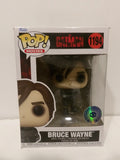 Funko POP! - Bruce Wayne in Batsuit Unmasked - Exclusive Figure - 2022 - #1194 - Brand New Sealed image 0