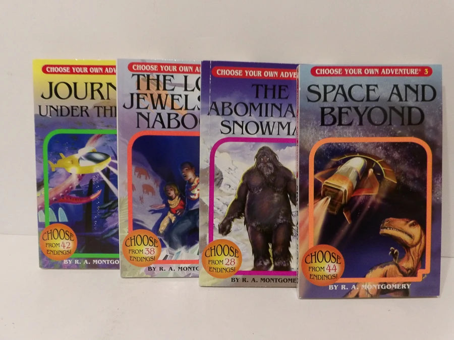 R. A. Montgomery - Choose Your Own Adventure 4-Book Boxed - Great Condition - Box Set image 4