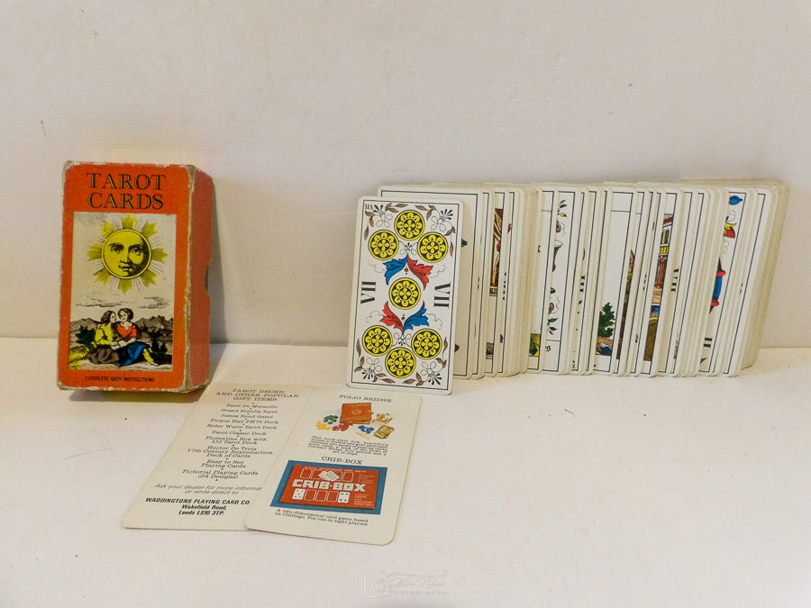 Vintage Tarot Cards By A G Muller - Waddingtons Dated 1970 - Great Condition image 0