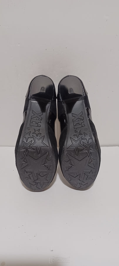 Xti - Sarraje- Strapless Heels - Black - Brand New image 9