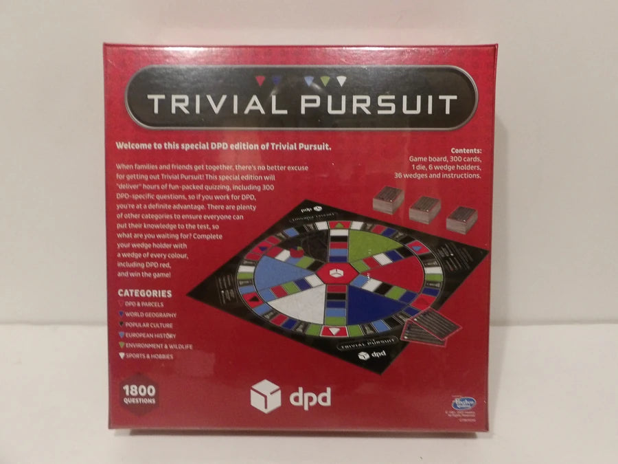 Trivial Pursuit - Board Game - DPD Edition - Board Game - 2022 - Brand New Sealed image 1