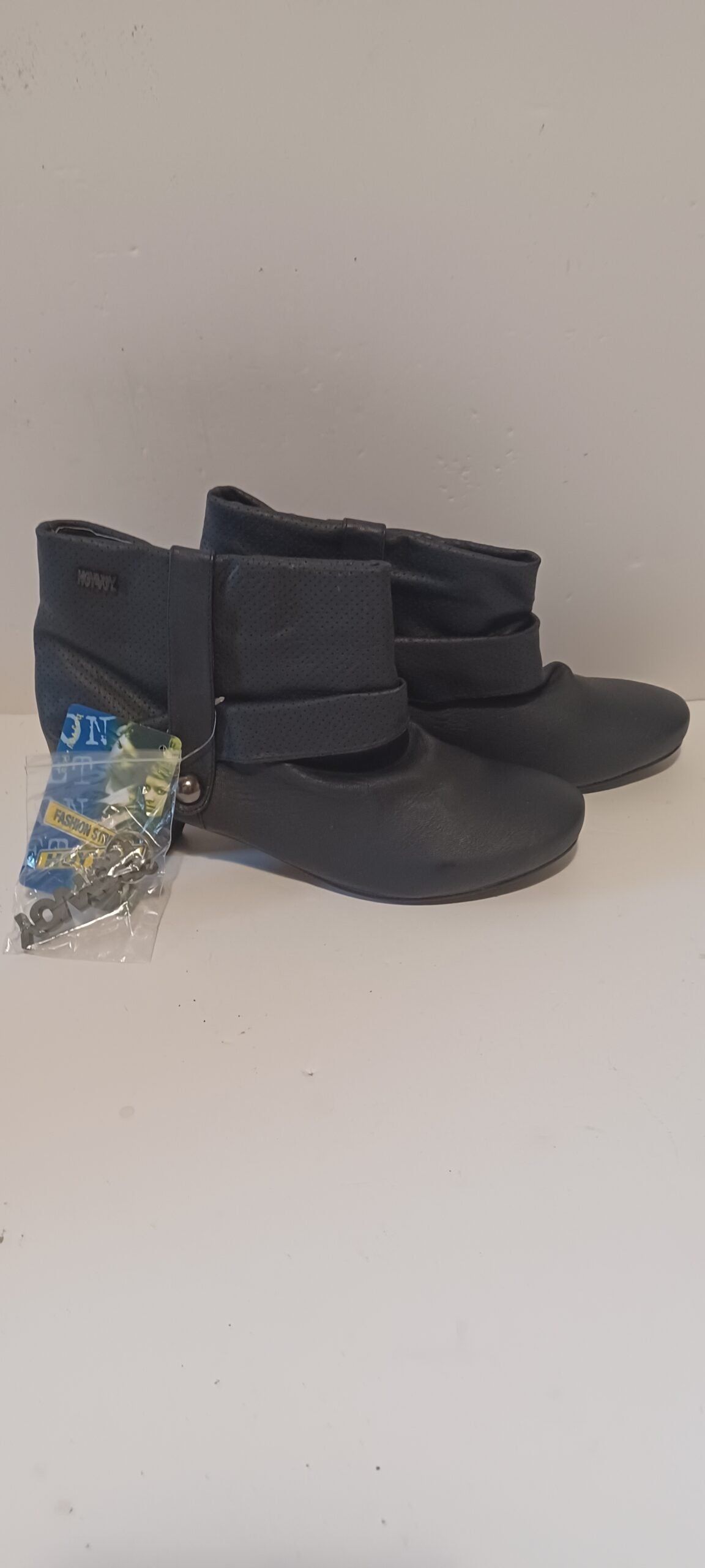 Hoyvoy - Botin - Ankle Boot - Ankle Buckle - Black - Brand New image 7
