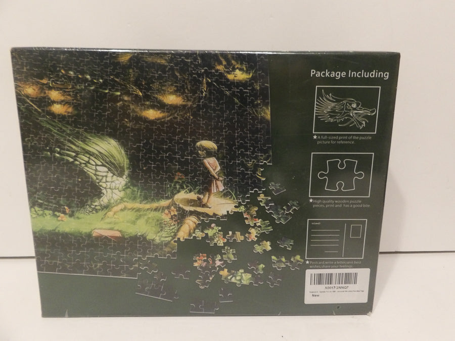 Ingooood | 1000-piece | Jigsaw Puzzle | Fantasy Series | Featuring Anime Dragon | Brand New Factory Sealed image 1