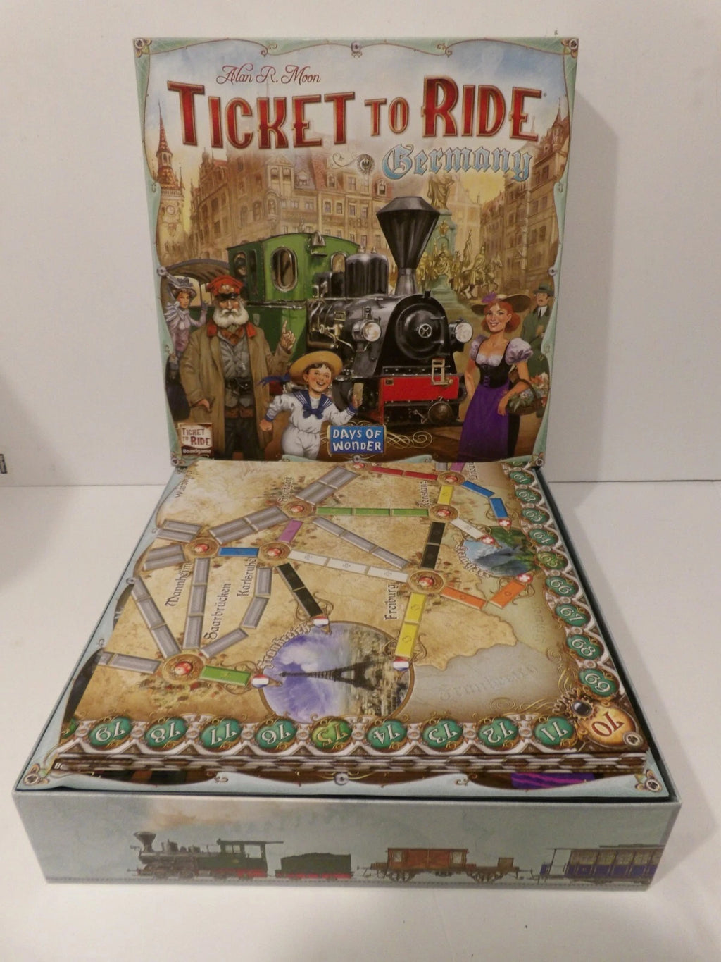 Rare - Ticket to Ride Germany | Days of Wonder 2017 - English - Great Condition image 3
