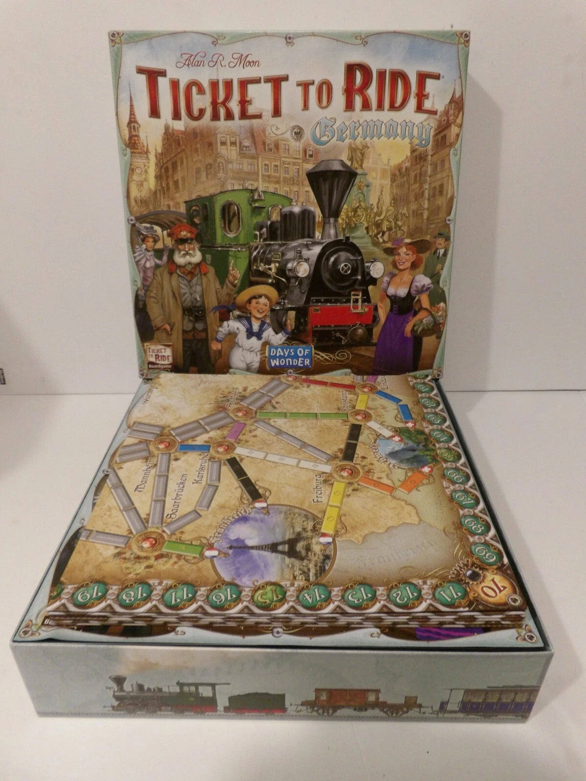 Rare - Ticket to Ride Germany | Days of Wonder 2017 - English - Great Condition image 3