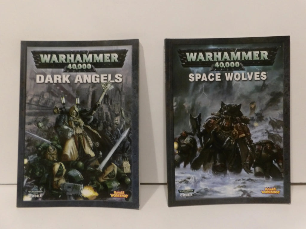 Warhammer - Codex: Dark Angels - Space Wolves - Adeptus Custodes - Imperial Knights - Pullout - 40K - Games Workshop - As New Condition image 6