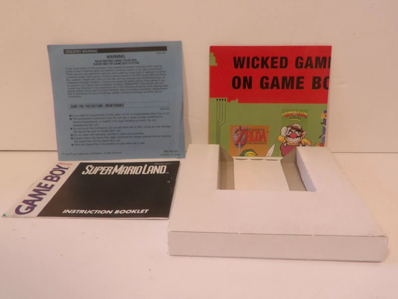 Super Mario Land Nintendo Gameboy Game Boy - Box/ Manual/ Cart- Tested Working image 5