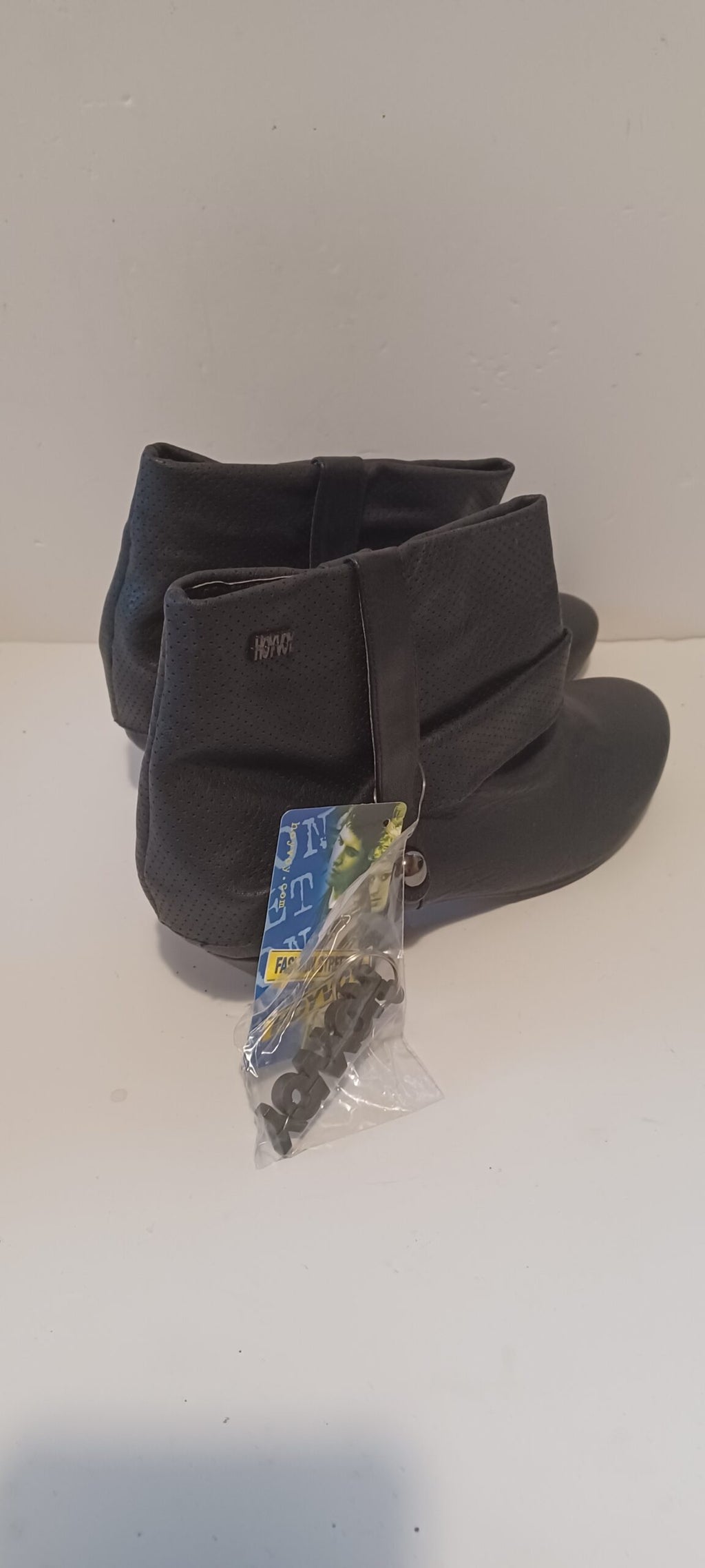 Hoyvoy - Botin - Ankle Boot - Ankle Buckle - Black - Brand New image 6