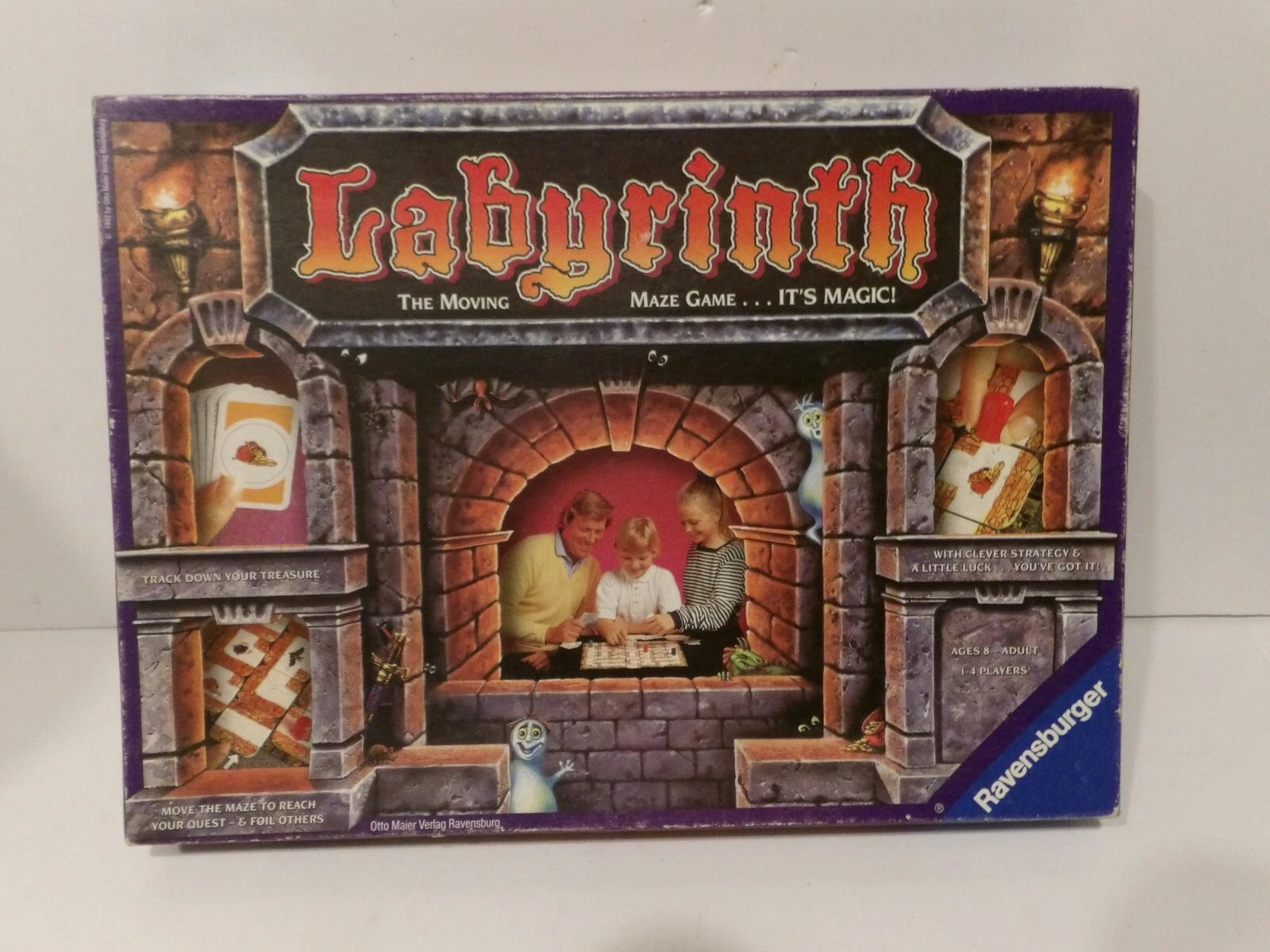 VIntage - Labyrinth Moving Maze Board Game Ravensburger 1992 Complete image 2
