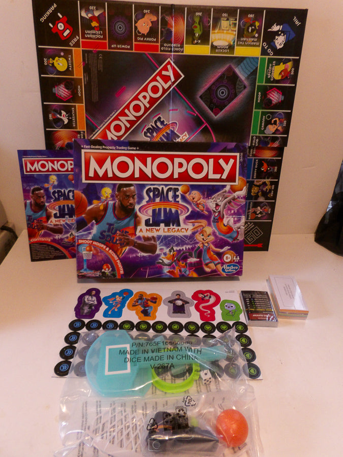Monopoly - Space Jam - A New Legacy - 2021 - Hasbro - Great Condition image 0