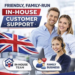 Inhouse Customer Focused Support.