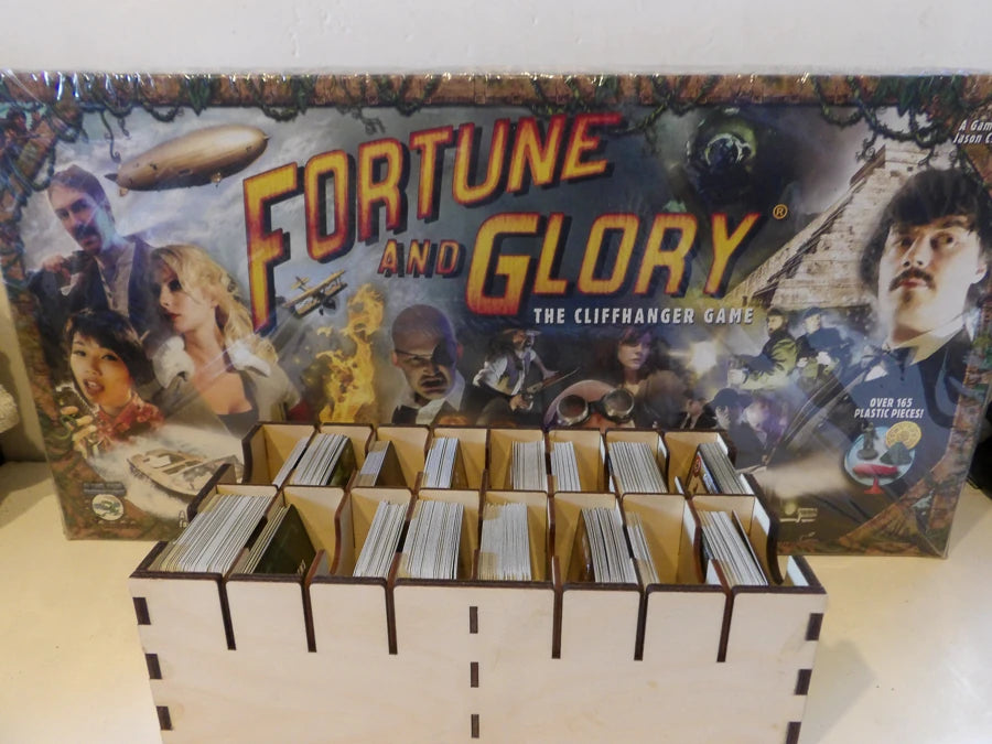 Flying Frog - Fortune and Glory - The Cliffhanger Game - Board Game - Super Condition image 0