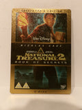 National Treasure 2: Book of Secrets Collector's Edition 2-disc DVD set, featuring a gold-bordered cover with Nicolas Cage artwork and Disney branding.